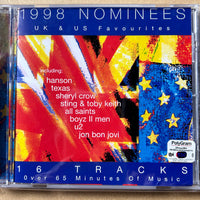 ซีดี Various - 1998 Nominees UK & US Favourites CD VG+