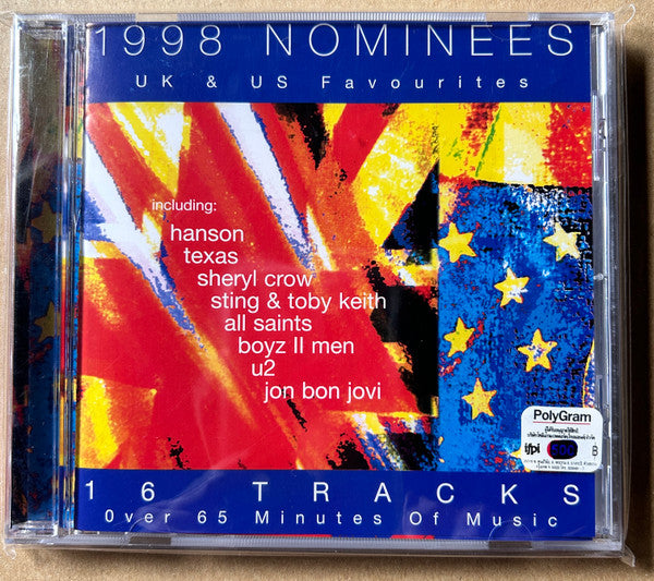 Various : 1998 Nominees UK & US Favourites (CD, Comp)