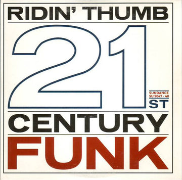 ซีดี Ridin' Thumb - 21st Century Funk CD VG+