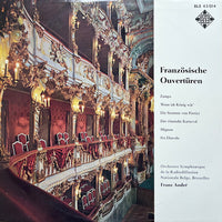 แผ่นเสียง Ferdinand Hérold, Adolphe C. Adam, Daniel-Francois-Esprit Auber, Hector Berlioz, Ambroise Thomas, Franz André, Orchestre Symphonique De La RTBF - Französische Ouvertüren Vinyl VG+