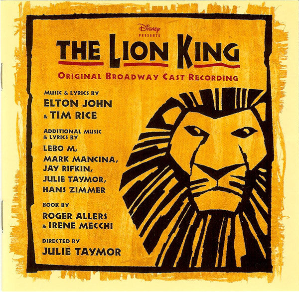 Various : The Lion King - Original Broadway Cast Recording (CD, Album)