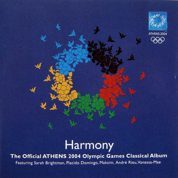 Various : Harmony - The Official Athens 2004 Olympic Games Classical Album (CD, Comp, Mono, Copy Prot.)