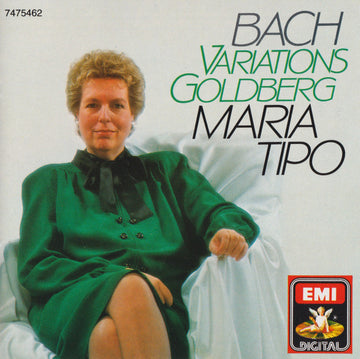 Johann Sebastian Bach, Maria Tipo : Goldberg Variations, BWV 988 (CD, Album, RE)