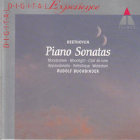 Ludwig van Beethoven, Rudolf Buchbinder : Piano Sonatas (Mondschein =  Moonlight =  Clair De Lune ·  Appassionata · Pathétique ·  Waldstein) (CD)
