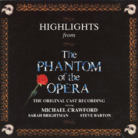 ซีดี Andrew Lloyd Webber - Highlights From The Phantom Of The Opera - The Original Cast Recording CD VG