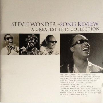 Stevie Wonder : Song Review / A Greatest Hits Collection (CD, Comp)