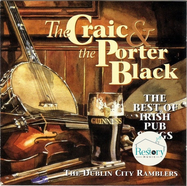 ซีดี Dublin City Ramblers - The Craic & The Porter Black CD VG+