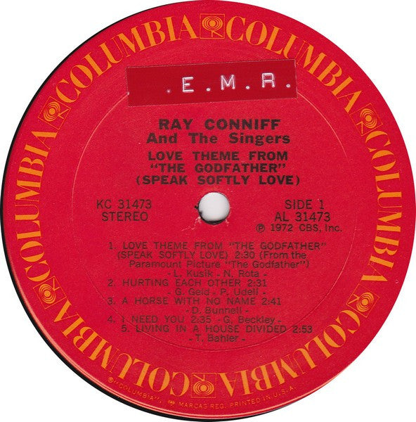 Ray Conniff And The Singers : Love Theme From "The Godfather" (Speak Softly Love) (LP, Album)