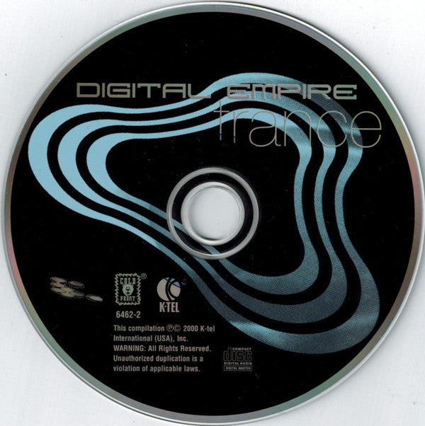 Various : Digital Empire: Trance (CD, Comp, Mixed)