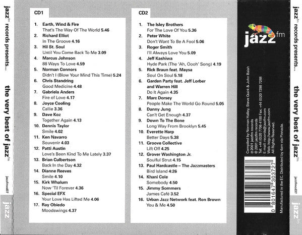 Various : Jazzᶠᵐ Records Presents ... The Very Best Of Jazzᶠᵐ (2xCD, Comp)