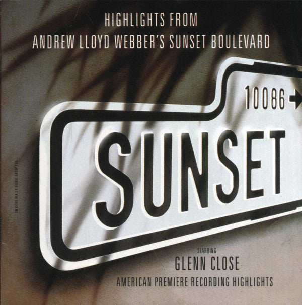 Sunset Boulevard 1994 Los Angeles Cast, Andrew Lloyd Webber : Highlights From Andrew Lloyd Webber's Sunset Boulevard (CD, Album)