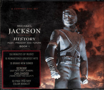 ซีดี Michael Jackson - HIStory - Past, Present And Future - Book I CD VG