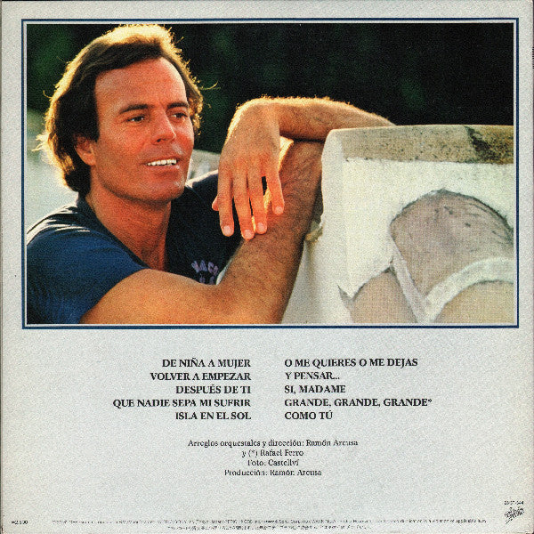 Julio Iglesias : De Niña A Mujer (LP, Album, Gat)