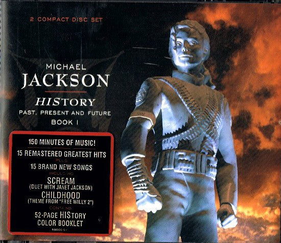 Michael Jackson : HIStory - Past, Present And Future - Book I (CD, Comp, RM + CD, Album)