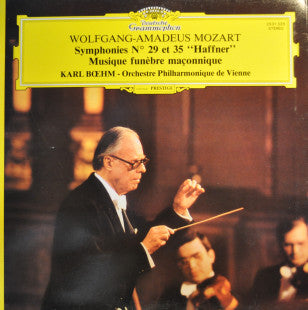 Wolfgang Amadeus Mozart - Wiener Philharmoniker, Karl Böhm : Symphonies N°29 & N°35 (LP)