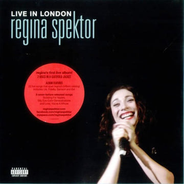 ซีดี Regina Spektor - Live In London CD VG+