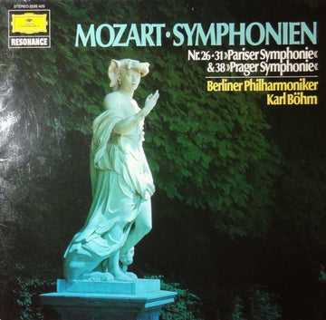 Wolfgang Amadeus Mozart / Berliner Philharmoniker / Karl Böhm : Mozart Symphonien Nr. 26-31 "Pariser Symphonie" & 38 "Prager Symphonie" (LP, Comp)