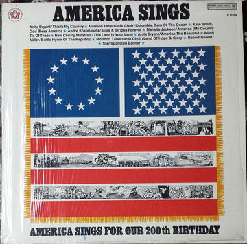 Various : America Sings For Our 200th Birthday (LP, Comp)