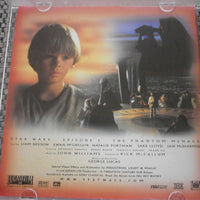 ซีดี John Williams - Star Wars - Episode I: The Phantom Menace Original Motion Picture Soundtrack CD VG+