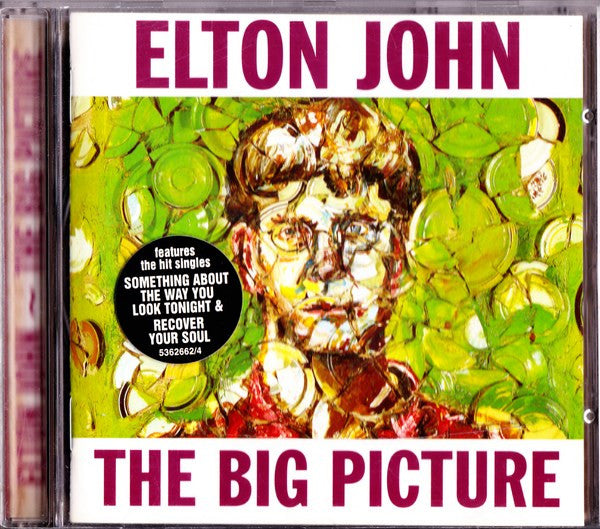 ซีดี Elton John - The Big Picture CD VG+