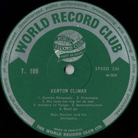 แผ่นเสียง Stan Kenton And His Orchestra - Kenton Climax Vinyl NM or M-