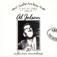 ซีดี Al Jolson - 20 Reflective Recordings CD VG+ แผ่นทอง