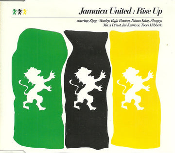 Jamaica United Starring Ziggy Marley, Buju Banton, Diana King, Shaggy, Maxi Priest, Ini Kamoze, Toots Hibbert : Rise Up (CD, Maxi)