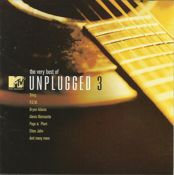 Various : The Very Best Of MTV Unplugged 3 (CD, Comp + DVD-V, NTSC)