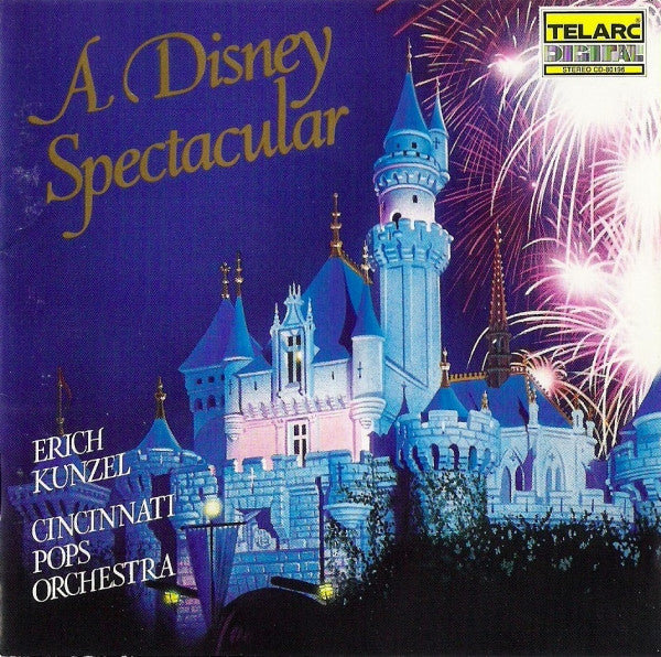 ซีดี Erich Kunzel, Cincinnati Pops Orchestra - A Disney Spectacular CD VG+