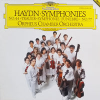 แผ่นเสียง Joseph Haydn - Orpheus Chamber Orchestra - Symphonies No. 44 "Trauer-Symphonie - Funebre" • No. 77 Vinyl VG+