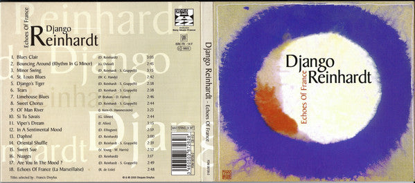 Django Reinhardt : Echoes Of France (CD, Comp, RM, 8-P)