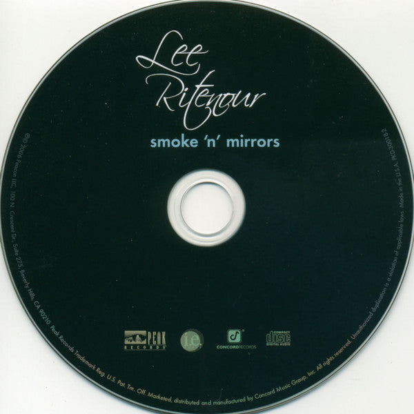 Lee Ritenour : Smoke 'N' Mirrors (CD, Album)