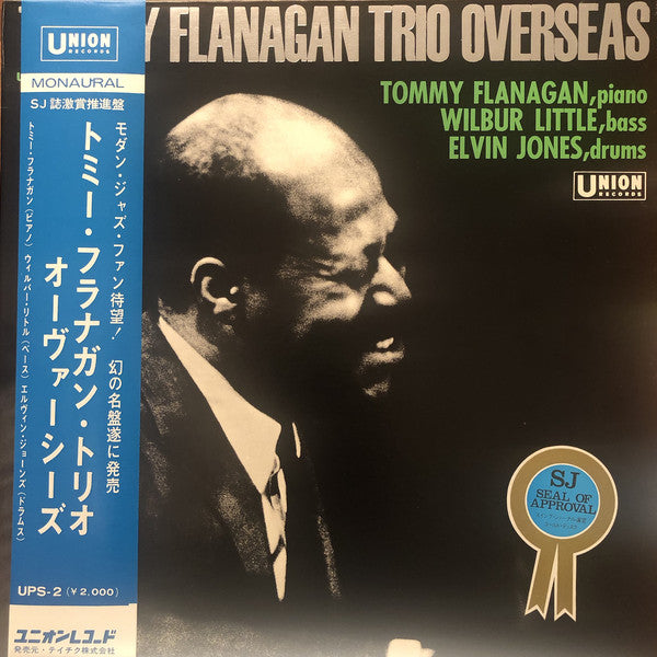 Tommy Flanagan Trio : Overseas (LP, Album, Mono, RE, Gat)