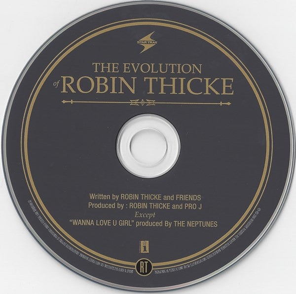 Robin Thicke : The Evolution Of Robin Thicke (CD, Album, Club)