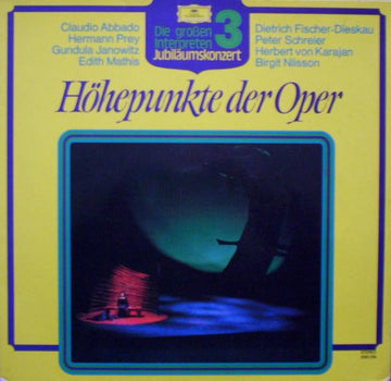Various : Die Großen Interpreten 3 - Jubiläumskonzert - Höhepunkte Der Oper (LP, Comp)