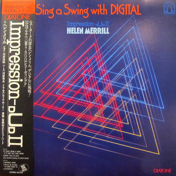 Helen Merrill : Sing A Swing With Digital (LP, Album, Promo)
