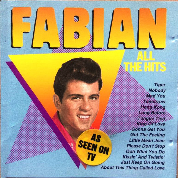 ซีดี Fabian - All The Hits CD VG+