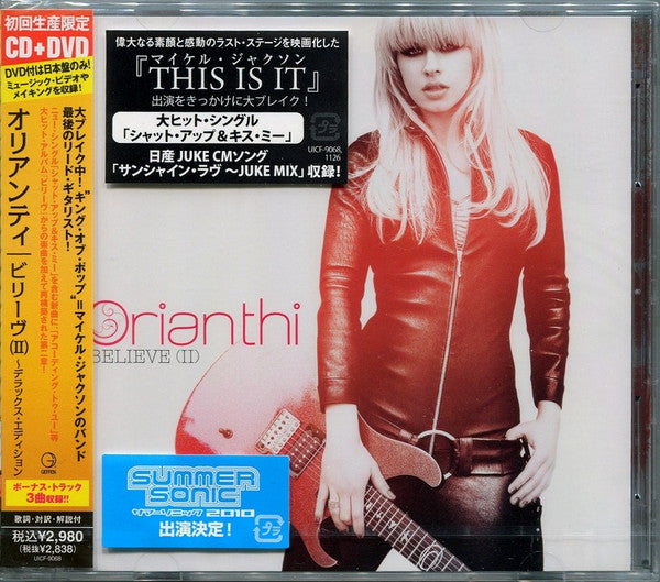 Orianthi : Believe (II) (CD, Album + DVD-V)