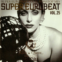 ซีดี Various - Super Eurobeat Vol. 25 - Non Stop Mega Mix- King & Queen Special CD G