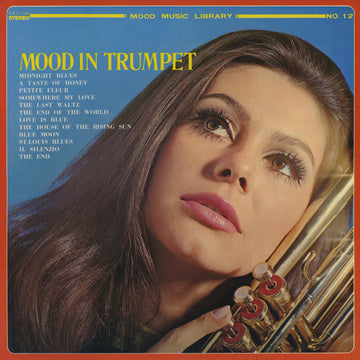 Midnight Sun Pops Orchestra & Sunny King : Mood In Trumpet (LP, Album, Red)