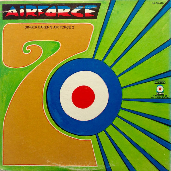 Ginger Baker's Air Force : Air Force 2 (LP, Album, Gat)