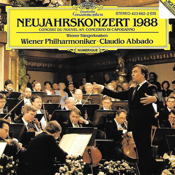 Wiener Philharmoniker, Claudio Abbado : Neujahrskonzert 1988 (CD, Album)