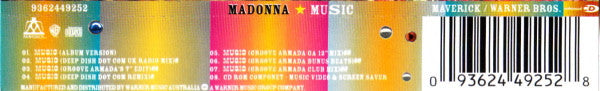 ซีดี Madonna - Music CD VG