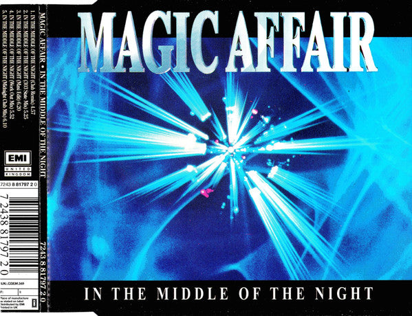 ซีดี Magic Affair - In The Middle Of The Night CD VG+