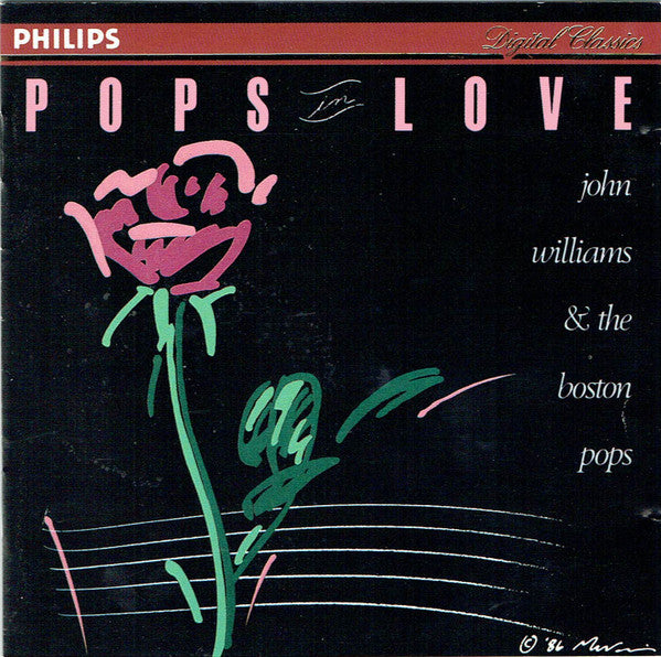 John Williams (4), The Boston Pops Orchestra : Pops In Love (CD, Album)