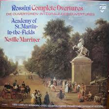 Gioacchino Rossini : The Academy Of St. Martin-in-the-Fields, Sir Neville Marriner : Complete Overtures (4xLP, Album + Box)
