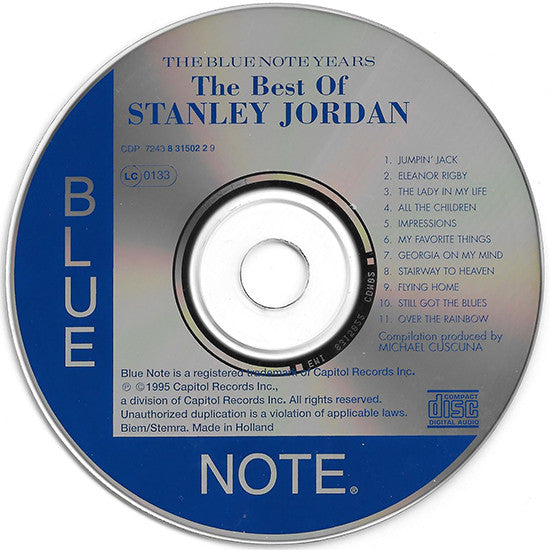 Stanley Jordan : The Best Of Stanley Jordan (CD, Comp)