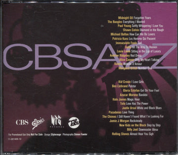 Various : CBS A2Z (2xCD, Comp, Promo + CD, Mini, Promo)