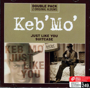 Keb' Mo' : Just Like You / Suitcase (2xCD, Comp)