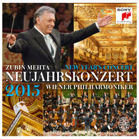 ซีดี Zubin Mehta, Wiener Philharmoniker - Neujahrskonzert 2015 = New Year Concert 2015 CD VG+